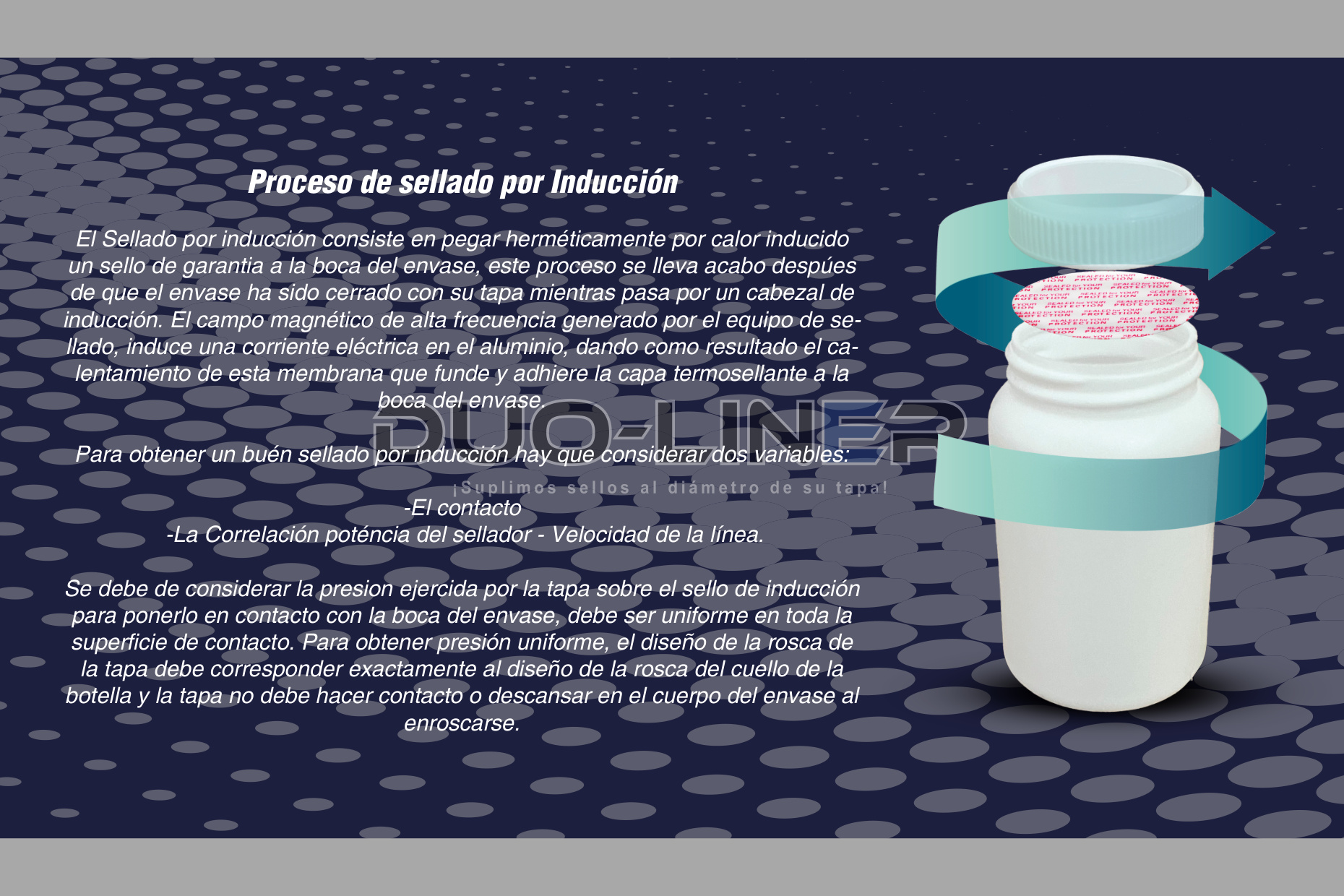 Proceso de sellado por inducción
